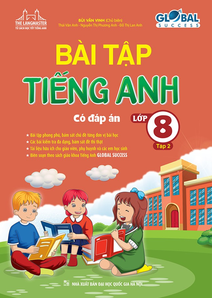 BÀI TẬP TIẾNG ANH LỚP 8 - TẬP 2 (Có đáp án - Biên Soạn Theo SGK Tiếng ...